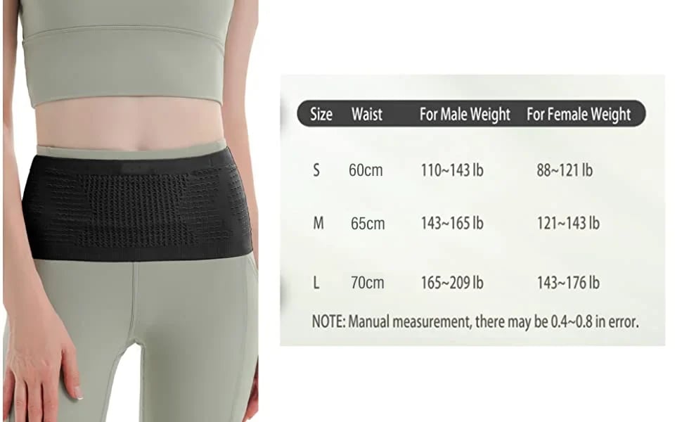 Multifunctional Knit Breathable Concealed Waist Bag