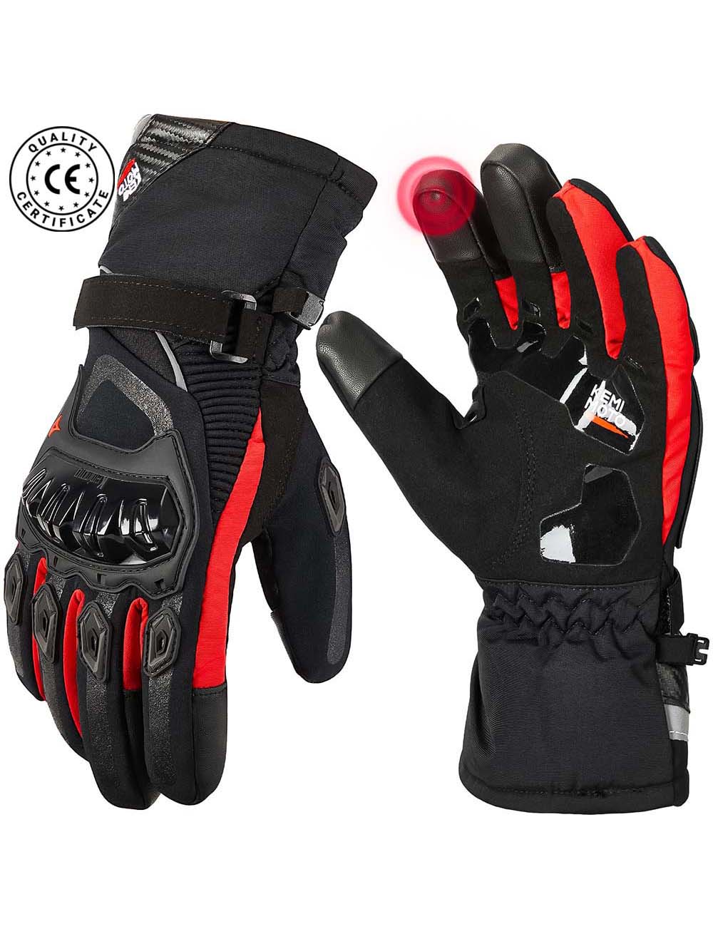 Winter Motorcycle Gloves - CE Certificate