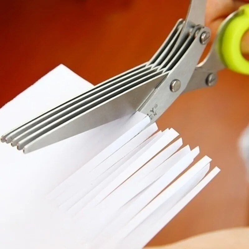 5Blade Kitchen Salad Scissors