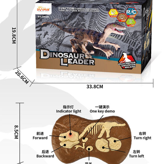 Uarzt 2023 Optimal Children Gifts Realistic Remote Control Dinosaurs