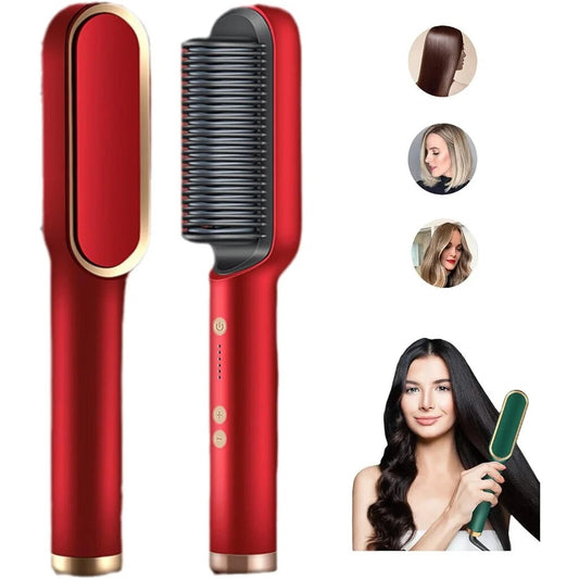 Negative Ion Hair Straightener Styling Comb