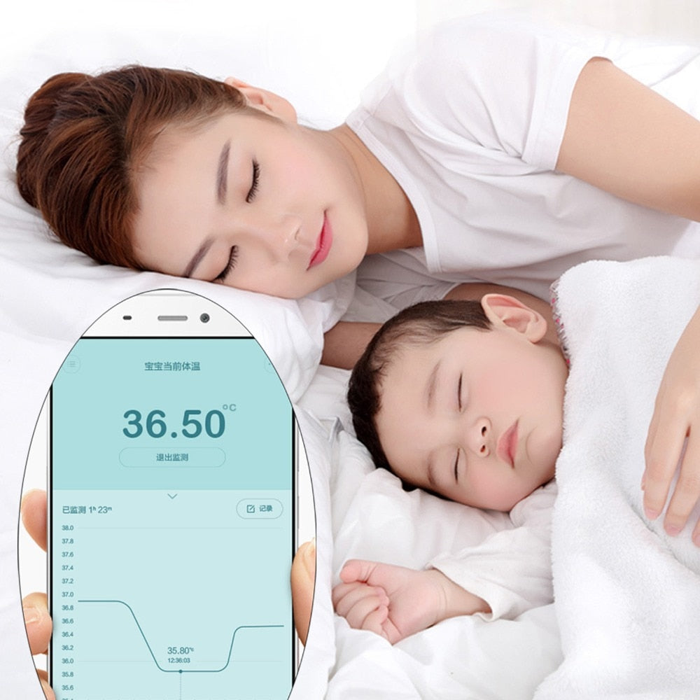 Smart Wearable Thermometer for Kids Body Temperature