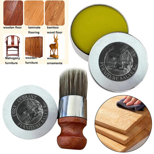 Leather & Furniture Repair Salve + Applicator Brush